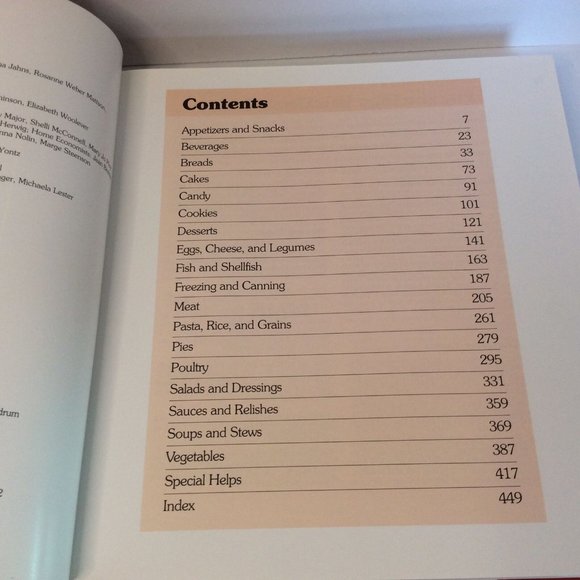 Better Homes and Gardens New Cook Book 1989 Hardcover Reprint Revised Edition - Picture 9 of 11